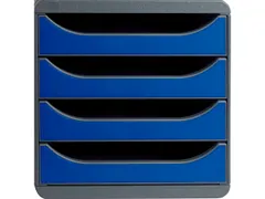 Big-box Classic Ladenblok 4 Laden A4+ Blauw