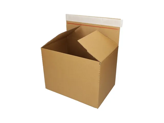 Quickbox verzenddoos verstelbare hoogte 229x164x115mm Bruin 10 stuks