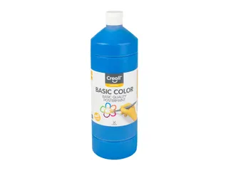 Plakkaatverf Creall basic blauw 1000ml - 1