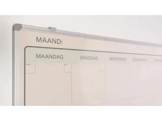 Maandplanner Elegance Nederlands softline profiel 8mm 90x120cm alu - 4