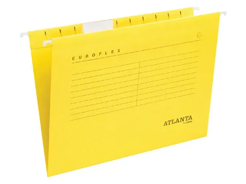 Hangmap Euroflex A6527-424 verticaal A4 V-bodem geel