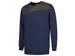 Tricorp 302013 Bicolor naden sweater marine/grijs maat 4XL
