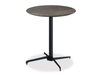 outdoortafel,HxØ 740x700mm,rond,X-onderstel zwart - 1