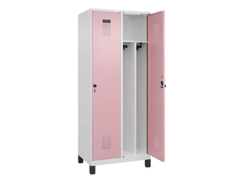 locker voor scheiding van kleding,HxBxD 1950x800x500mm,2vak