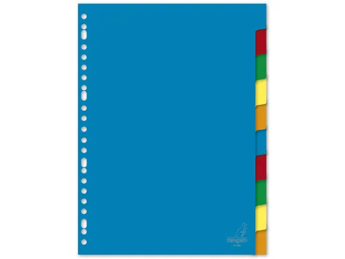 Tabblad Kangaro A4 blanco PP 120micron 10-delig 23-gaats krimp a 5 set