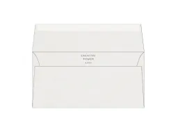 Envelop DL Ice Silver 110x220mm Curious Metallics 157µm 120 Gram