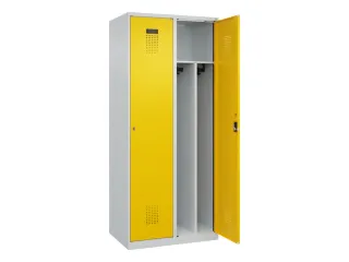 locker voor scheiding van kleding,HxBxD 1850x800x500mm,2vak - 1