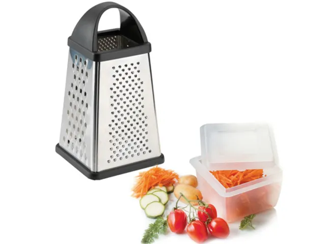 Westmark RVS rasp 4-zijdig 13cm met opvangbak