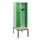 locker met bank,HxBxD 1950x600x815mm,2vak,vak B 300mm,cilinderslot