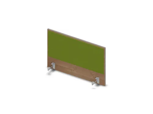 opzetpaneel bureau aanbouw zijkant NT-cherry BN7048-groen 800mm