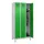 locker,HxBxD 1950x900x500mm,3vak,vak B 300mm,cil.-slot,voeten