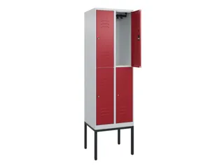 dubbeldekse locker,HxBxD 2120x600x500mm,2x2vak.,vak B 300mm - 2