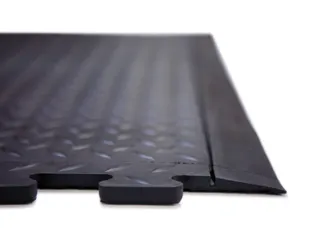 werkplek-vloerbedekking,kliksysteem,HxLxB 13x710x780mm,rubber - 2