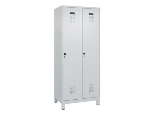 locker voor scheiding van kleding,HxBxD 1950x800x500mm,2vak