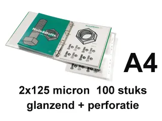 Lamineerhoes Gbc Organise A4+ 125 Micron 4-gaats glanzend - 2