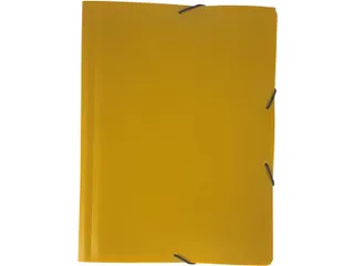 elastomap Nature ft A3, uit PP, mosterdgeel - 1