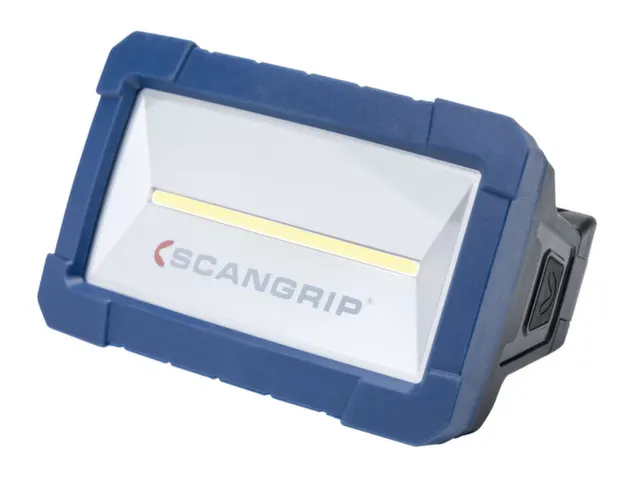 accu-werklamp,behuizing kunststof,COB-led,500-1000lumen,powerbank