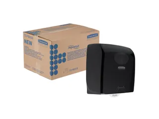 Handdoekroldispenser Aquarius zwart 7376 - 2