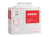Handdoek Katrin 61570 Z-vouw Classic 2laags 24x24cm 25x160st