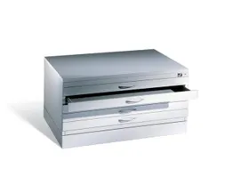 Tekeningenkast Hxbxd 760x1350x960mm 5 Laden Din A0 Ral7035