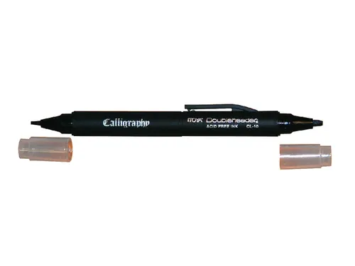 Kalligrafiepen Itoya CL10 1.5mm én 3.0mm penpunt zwart