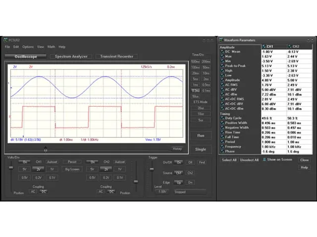 Mini 2-Kanaals Pc-Oscilloscoop Met Usb-Aansluiting