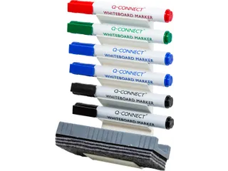 Q-CONNECT accessoirehouder voor whiteboard incl. markers en wisser - 5