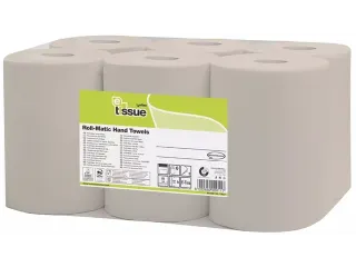 Handdoekrol ETissue Q14 2-laags 130m naturel 127315 - 3
