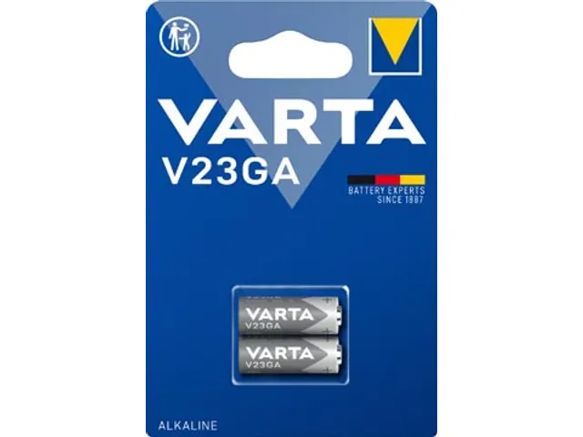 pile Alkaline Special V23GA, blister de 2 pièces