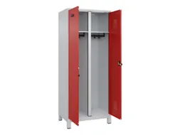 locker voor scheiding van kleding,HxBxD 1950x800x500mm,2vak