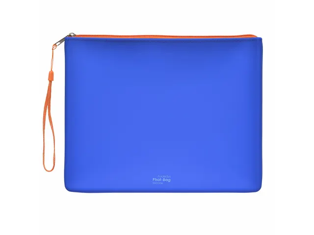 #*Ritszak Foldersys A5 siliconblauw