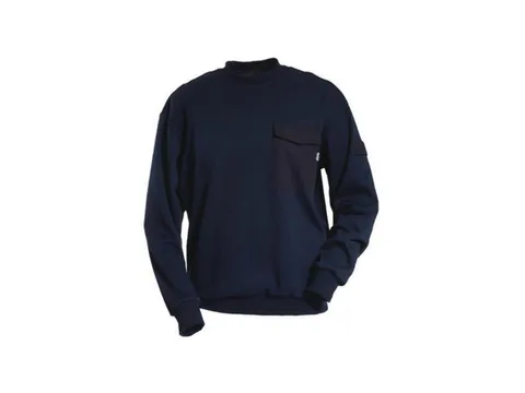 Tranemo 5985 vlamvertragende sweater, marineblauw, maat 3XL, per stuk