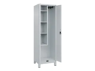 schoonmaakkast HxBxD 1950x600x500mm links 4vakken - 1