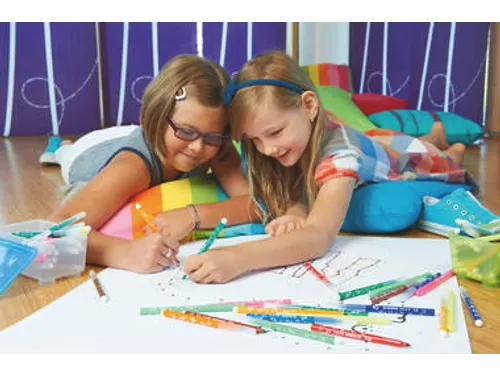 Kleurstift met driehoekige ergonomische gripzone STABILO Trio A-Z