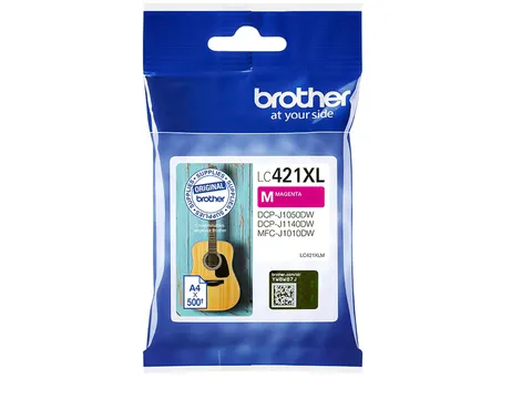Inktcartridge Brother LC-421XLM rood