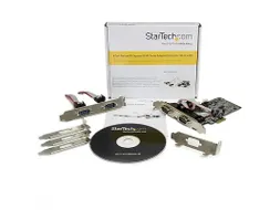 4-poort Native PCI Express RS232 Seriële Kaart met 16550 UART