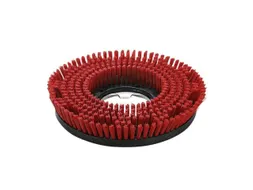 Schijfborstel,v. schrobzuigmachine,middel,Ø 330mm,rood