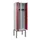 locker voor scheiding van kleding,HxBxD 2120x600x500mm,2vak