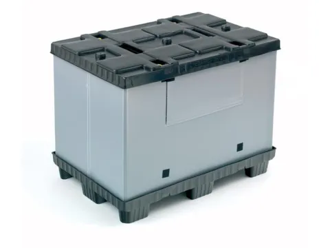 Vouwbare Palletbox Pp/pe Hxlxb 900X1200X800Mm 620L 9Poten