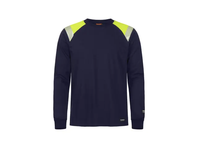 Tranemo 6372 T-shirt, marineblauw, maat S, per stuk