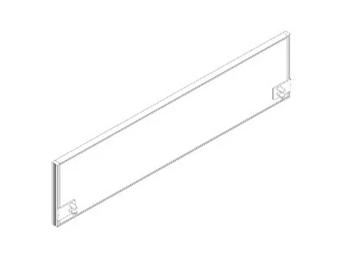 cloison de table insonorisant Hxl 480x1800mm paroi tissu vert clair