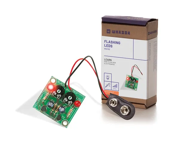 Educatieve soldeerkit knipperende leds