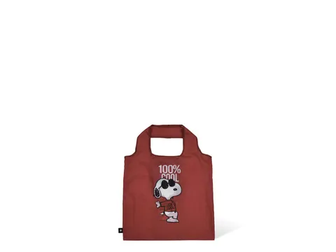 Opvouwbare tas Les Artistes Paris 100% gerecycled Cool Snoopy