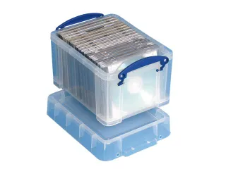 Opbergdoos 3 Liter Transparant Cd/dvd - 4