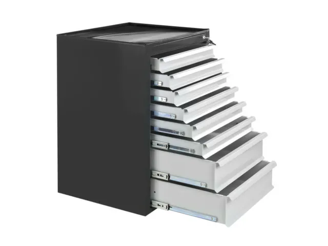 armoire à tiroirs HxlxP 900x710x550mm 8tiroir(s) Extension totale