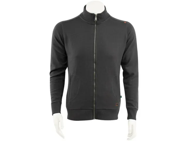 T'riffic 188623 TRI4342631 heren sweatvest, antraciet, maat 2XS, per s