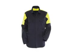 Tranemo 5774 86 FR/AST overhemd, blauw/geel, maat 4XL, per stuk