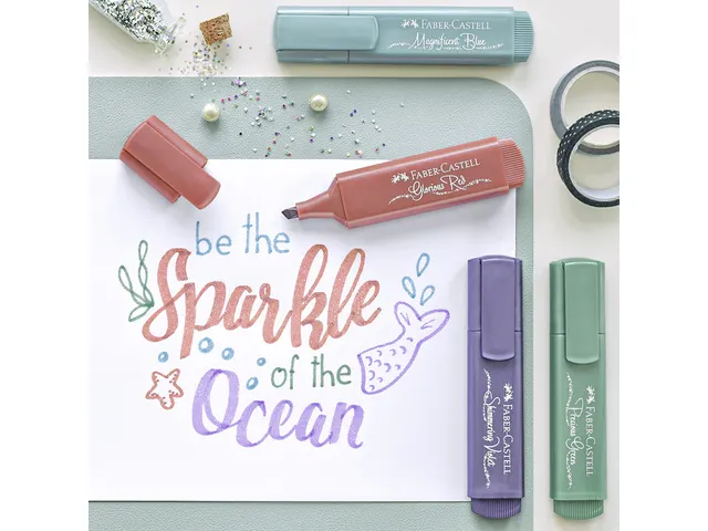 Markeerstift Faber-Castell 46 metallic paars