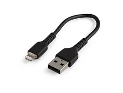 Premium USB-C naar Lightning Kabel 15cm Zwart
