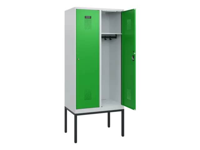 schoollocker,HxBxD 1950x800x500mm,2vak,vak B 400mm,cil.-slot